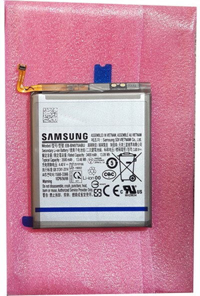 Bizim Stok Samsung Galaxy Note 10 - BN970 Batarya Pil
