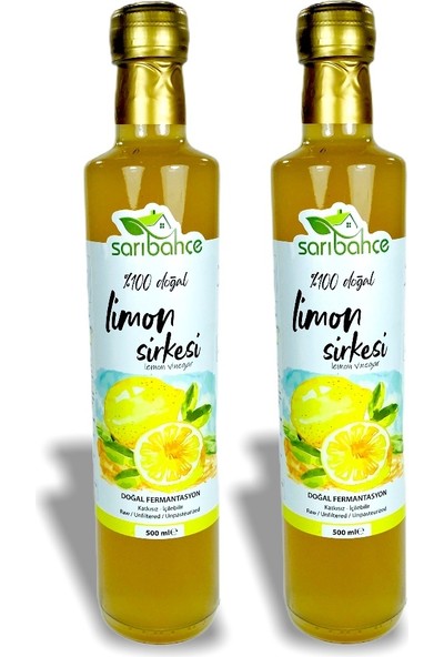 Limon Sirkesi Doğal Fermente 2'li 500 ml