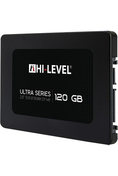 Hi-Level Ultra 120GB 550MB-530MB/s 2,5" Sata3 SSD HLV-SSD30ULT/120G + PC Montaj Kızağı