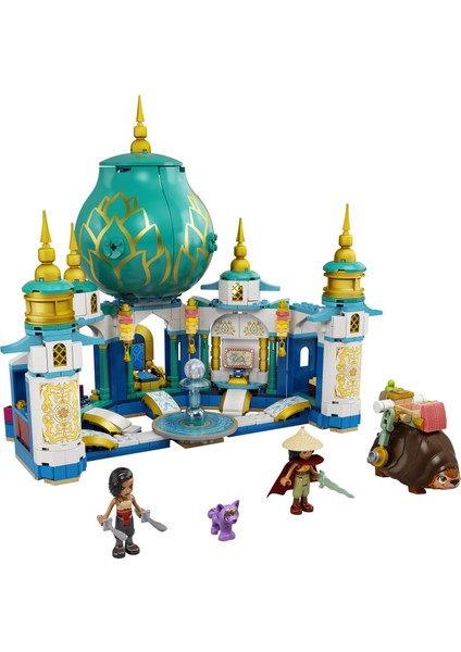 ® l Disney Princess# Raya ve Kalp Sarayı 43181 - Çocuklar İçin Yaratıcı Oyuncak Yapım Seti (610 Parça)