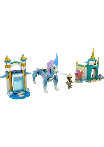 ® l Disney Princess# Raya ve Ejderha Sisu 43184 - Çocuklar İçin Yaratıcı Oyuncak Yapım Seti (216 Parça)