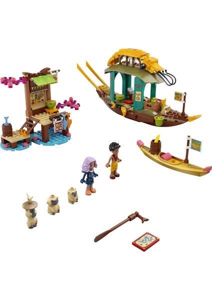 ® l Disney Princess# Boun'un Teknesi 43185 - Çocuklar İçin Yaratıcı Oyuncak Yapım Seti (247 Parça)