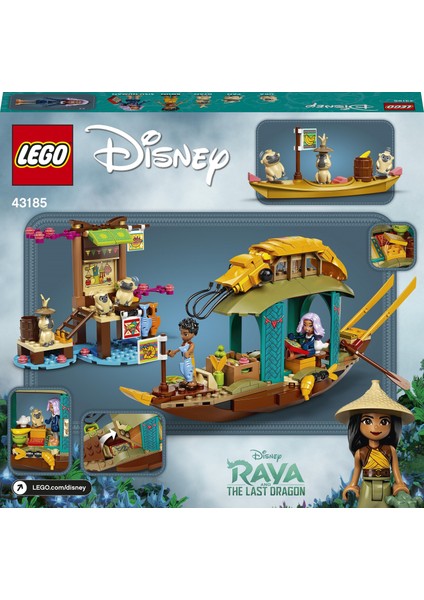 ® l Disney Princess# Boun'un Teknesi 43185 - Çocuklar İçin Yaratıcı Oyuncak Yapım Seti (247 Parça)