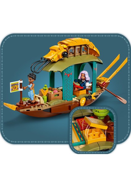 ® l Disney Princess# Boun'un Teknesi 43185 - Çocuklar İçin Yaratıcı Oyuncak Yapım Seti (247 Parça)