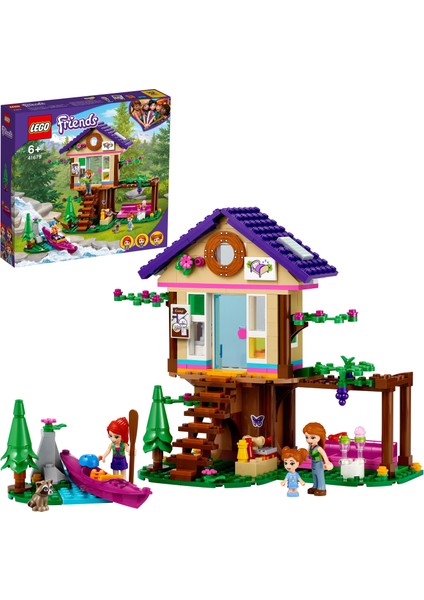 Friends Orman Evi 41679 - Doğayı Seven Yaratıcı Çocuklar için Ağaç Evli Orman Oyuncağı Yapım Seti (326 Parça)