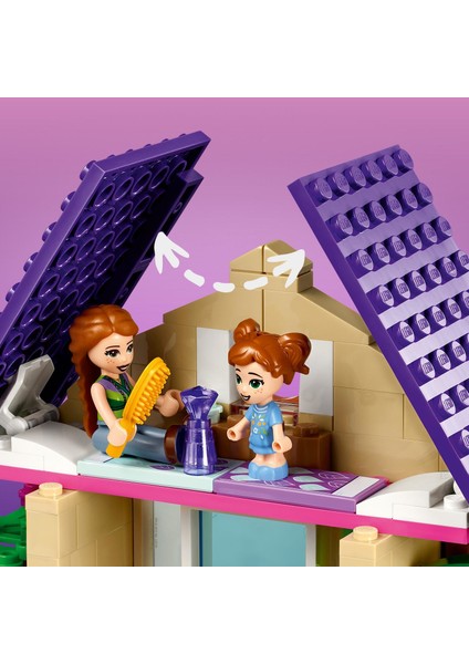 Friends Orman Evi 41679 - Doğayı Seven Yaratıcı Çocuklar için Ağaç Evli Orman Oyuncağı Yapım Seti (326 Parça)