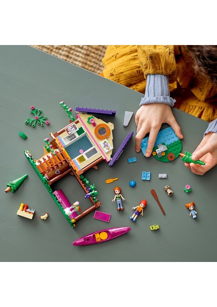 Friends Orman Evi 41679 - Doğayı Seven Yaratıcı Çocuklar için Ağaç Evli Orman Oyuncağı Yapım Seti (326 Parça)