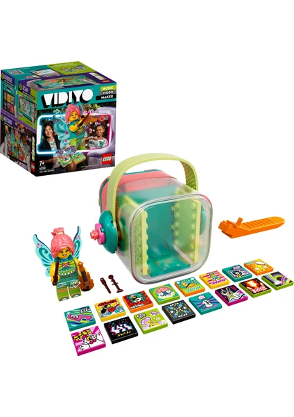 LEGO® Vidiyo# Folk Fairy Beatbox 43110 Yapım Seti Oyuncağı; Çocukları Kendi Müzik Kliplerini Yönetmeye ve Oynamaya Teşvik Edin (89 Parça)