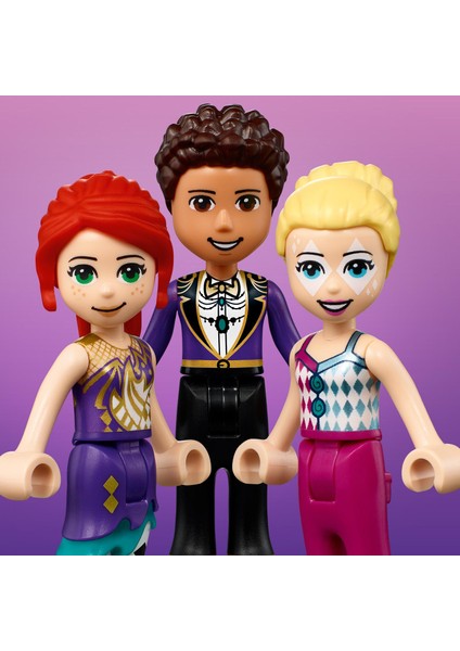Friends Sihirli Dönme Dolap ve Kaydırak 41689 Çocuklar İçin Yapım Seti; 3 Mini Bebekli LEGO Lunapark (545 Parça) indirimleri