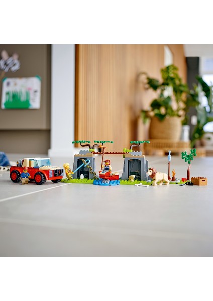City Vahşi Hayvan Kurtarma Jipi 60301 Yapım Seti; Bir LEGO City Maceraları Çizgi Dizi Karakteri Içerir (157 Parça)