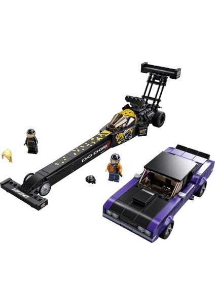 Speed Champions Mopar Dodge//SRT Top Fuel Dragster and 1970 Dodge Challenger T/A 76904 - Araba Sevenler İçin Koleksiyonluk Oyuncak Yapım Seti (627 Parça) fiyatları