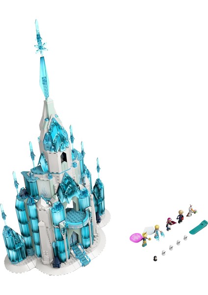 # Disney Buz Şatosu 43197 - Prensesleri Seven Çocuklar için Yaratıcı Oyuncak Yapım Seti (1709 Parça) modelleri