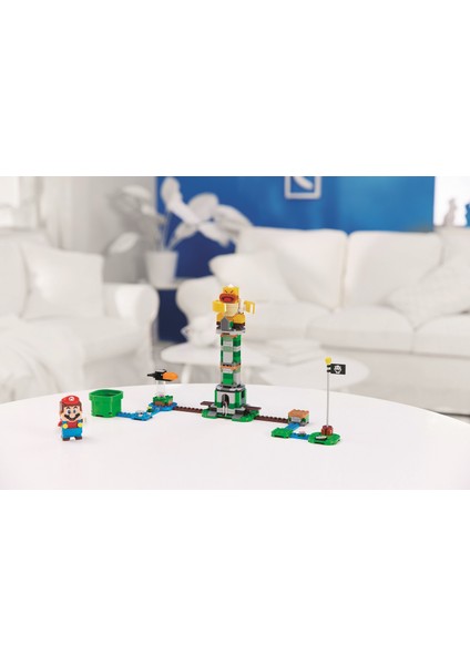 Super Mario# Boss Sumo Bro Devrilen Kule Ek Macera Seti 71388 - Çocuklar için Yaratıcı Oyuncak Yapım Seti (231 Parça)