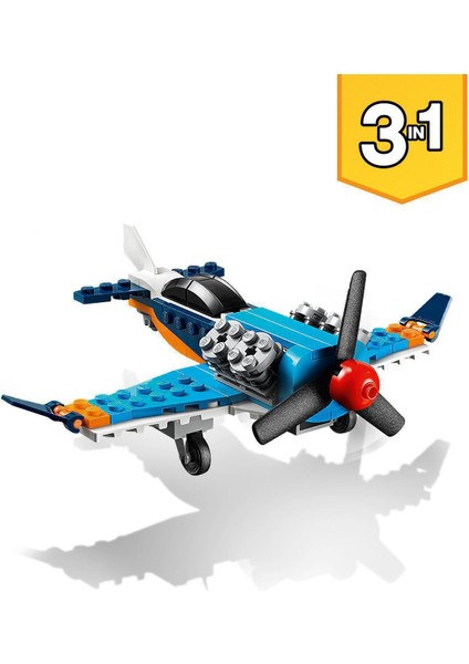 ® Creator 31099 3#ü 1 Arada Pervaneli Uçak