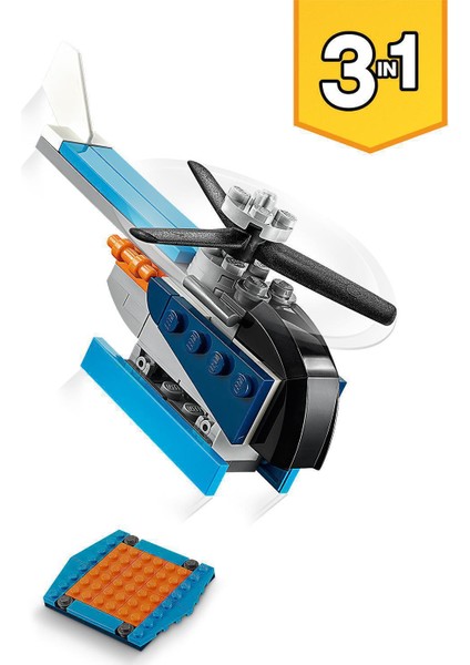 ® Creator 31099 3#ü 1 Arada Pervaneli Uçak