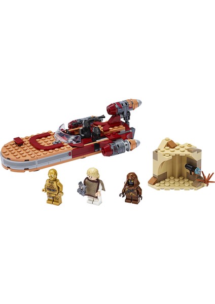 ® Star Wars# Luke Skywalker'ın Kara Motoru 75271 - Koleksiyonluk Yaratıcı Oyuncak Yapım Seti (236 Parça)