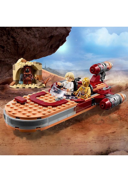 ® Star Wars# Luke Skywalker'ın Kara Motoru 75271 - Koleksiyonluk Yaratıcı Oyuncak Yapım Seti (236 Parça)