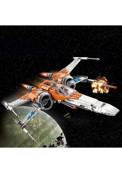 ® Star Wars# Poe Dameron'un X-wing Fighter#'ı 75273 - Star Wars# Sevenler için Koleksiyonluk Yaratıcı Oyuncak Yapım Seti (761 Parça) indirimleri
