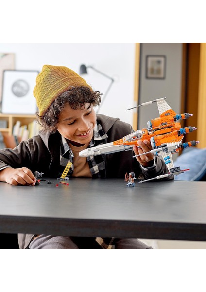 ® Star Wars# Poe Dameron'un X-wing Fighter#'ı 75273 - Star Wars# Sevenler için Koleksiyonluk Yaratıcı Oyuncak Yapım Seti (761 Parça)