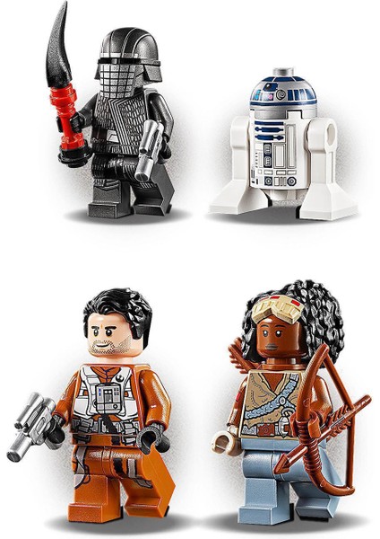 ® Star Wars# Poe Dameron'un X-wing Fighter#'ı 75273 - Star Wars# Sevenler için Koleksiyonluk Yaratıcı Oyuncak Yapım Seti (761 Parça)