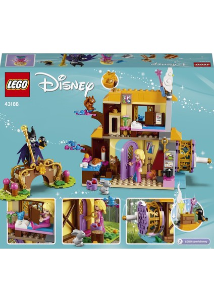 ® l Disney Princess# Aurora#nın Orman Evi 43188 - Çocuklar İçin Uyuyan Güzel Oyuncak Yapım Seti (300 Parça) fırsatları