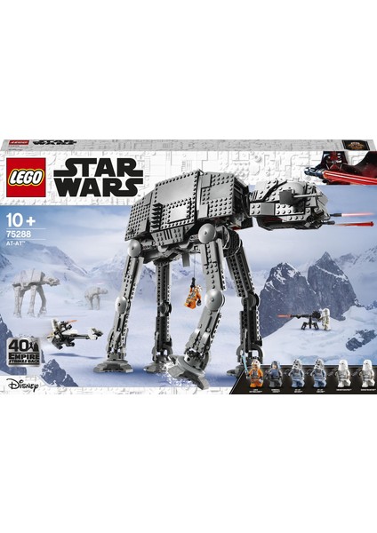 ® Star Wars# AT-AT# 75288 Yapım Seti, Yaratıcı Oyunlar için AT-AT Walker Yapım Oyuncağı (1267 Parça) modelleri