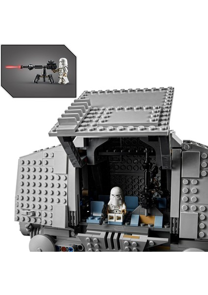 ® Star Wars# AT-AT# 75288 Yapım Seti, Yaratıcı Oyunlar için AT-AT Walker Yapım Oyuncağı (1267 Parça)