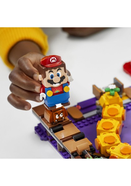 ® Super Mario# Wiggler#ın Zehirli Bataklığı Ek Macera Seti 71383 - Çocuklar için Koleksiyonluk Oyuncak Yapım Seti (374 Parça)