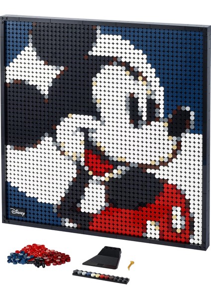 Art # Disney#s Mickey Mouse 31202 - Yetişkinler için Duvar Dekoru Yapım Seti (2658 Parça)