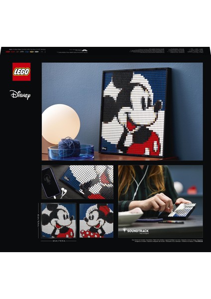 Art # Disney#s Mickey Mouse 31202 - Yetişkinler için Duvar Dekoru Yapım Seti (2658 Parça)