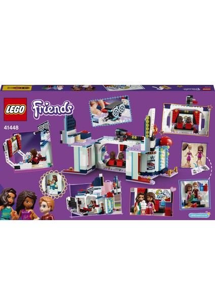 Friends Heartlake City Sineması 41448 - Çocuklar için Şehir Sineması Oyuncak Yapım Seti (451 Parça) fırsatları