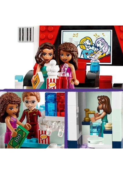Friends Heartlake City Sineması 41448 - Çocuklar için Şehir Sineması Oyuncak Yapım Seti (451 Parça) indirimleri