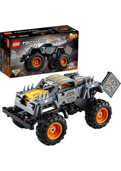 Technic Monster Jam® Max-D® 42119 - Çocuklar için Canavar Kamyon Oyuncak Yapım Seti (230 Parça)