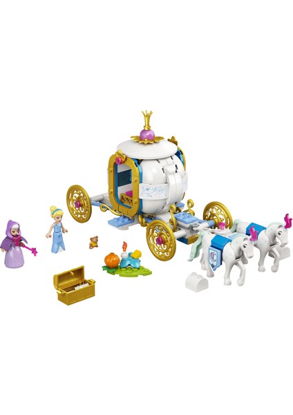 ® # Disney Sindirella'nın Kraliyet Arabası 43192; Harika bir Hediye Olan Yaratıcı bir Yapım Seti (237 Parça) fiyatları
