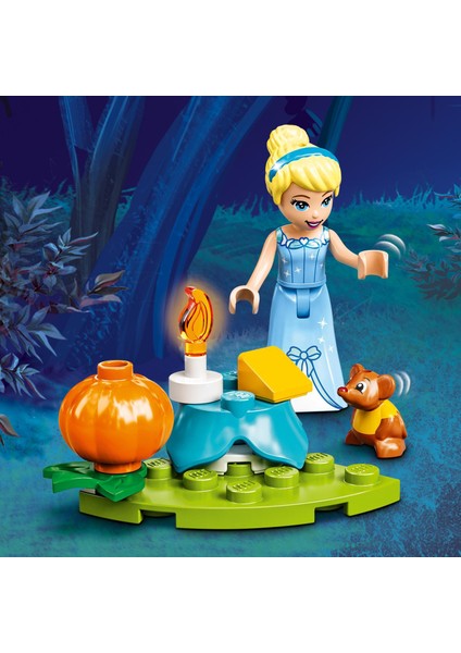 ® # Disney Sindirella'nın Kraliyet Arabası 43192; Harika bir Hediye Olan Yaratıcı bir Yapım Seti (237 Parça)