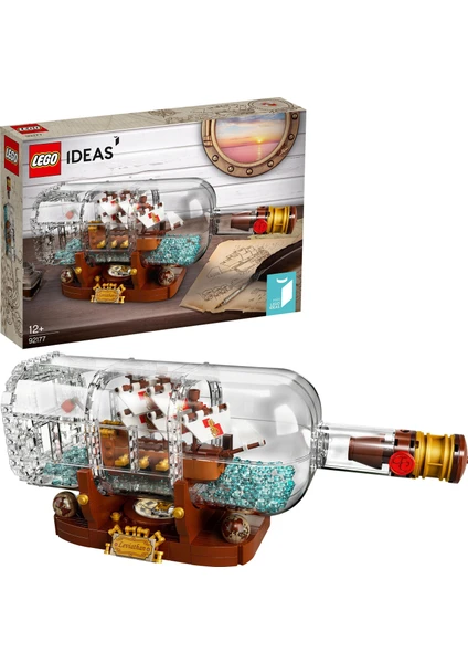 LEGO® Ideas Şişede Gemi Yapım Oyuncağı 92177