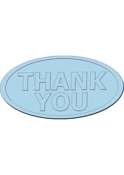 Teşekkür Ederim Rozet Plastik Aparat