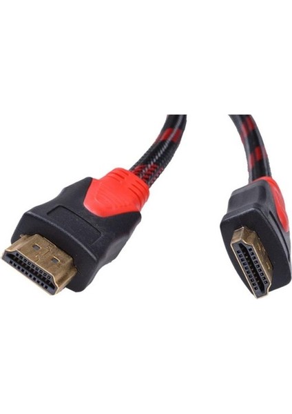HDMI Kablosu Altın Uçlu 1.4b 3D 10 Metre Tv Bağlama 4241