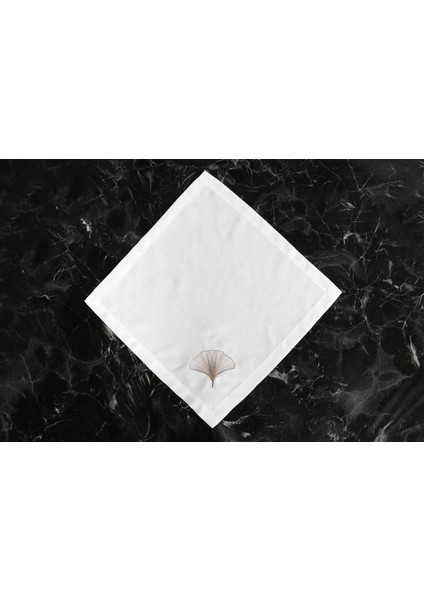 Caka Home 2'li Peçete Zikzak Nakışlı Keten Efektli fiyatları