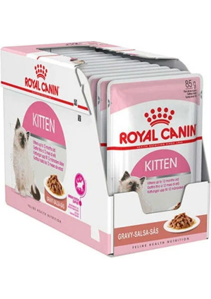 Royal Canin Gravy Kitten Instinctive Yaş Yavru Kedi Maması 85 gr 12 Adet