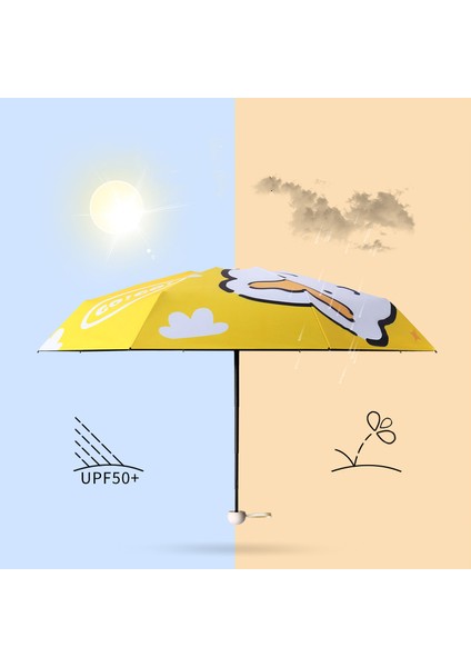 Rengarenk Taşınabilir Katlanabilir UV Güneş/Yağmur Koruma Şemsiyesi (Yurt Dışından) fiyatları