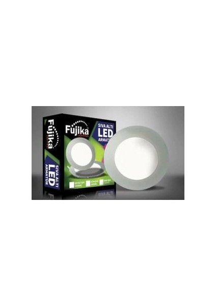 18W Saten Kasa Yuvarlak Panel LED Armatür Beyaz fiyatları