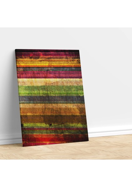 Renkli Duman Kanvas Tablo