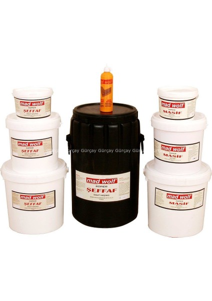 Süper Şeffaf Iskelet Tutkalı 18 kg