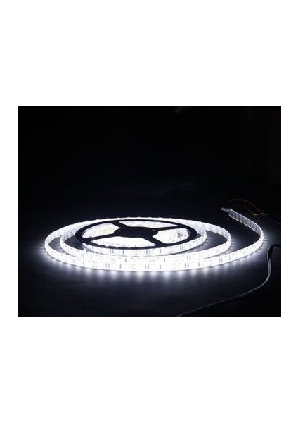 Beyaz 3 Cip Iç Mekan Şerit LED 5 Metre + 5 Amper 12 Volt Trafo Dahil Ikili Set Beyaz Işık fiyatları