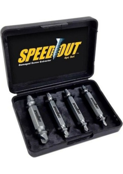 Hasarlı Vida Çıkarıcı Küflü Vida Sökücü Speed Out Bits Uç 4 Parça fiyatları
