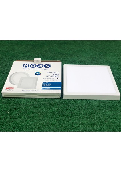 24W Sıva Üstü Kare LED Panel Beyaz