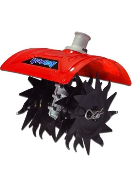 2+2 Tırpan Ucu Mini Çapa Aparatı Ø26 mm 9 Diş