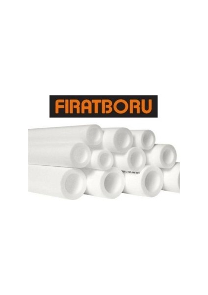 Fıratboru PN25 Pprc Plastik Boru 25 Mm. Beyaz Temiz Su Tesisat Borusu 80 Mt. fiyatları