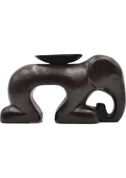 Yere Çökmüş Fil Tealight Mumluk (16 Cm) fırsatları